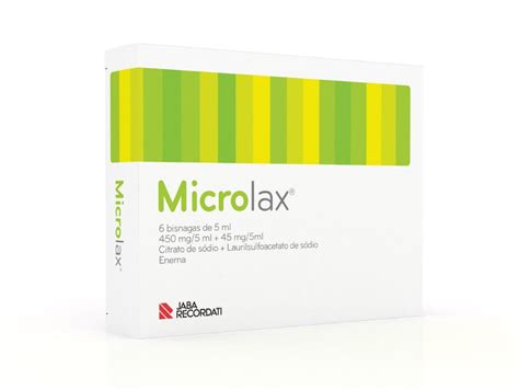 Microlax® Laxante Para Obstipação Jaba Recordati