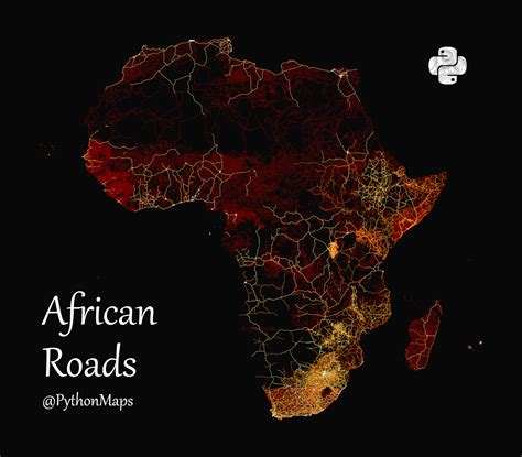 All The Worlds Roads Mapped Vivid Maps