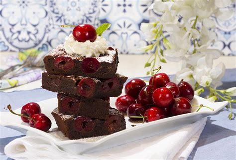 Brownie De Chocolate Y Cerezas La Cocina De Frabisa La Cocina De Frabisa