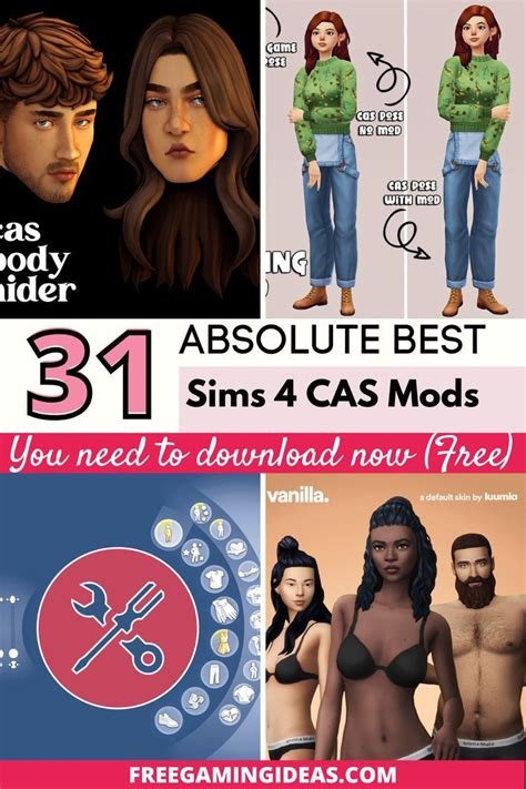 31 must have sims 4 cas mods updated – Artofit