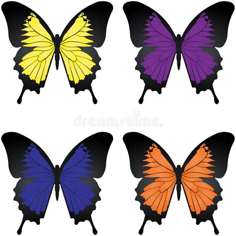 Butterfly Orange Purple Stock Illustrations – 7,215 Butterfly Orange ...