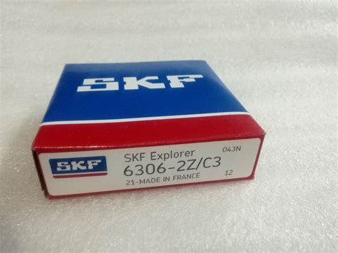 Original Skf 6306 Series Deep Groove Ball Bearing High Speed High Quality