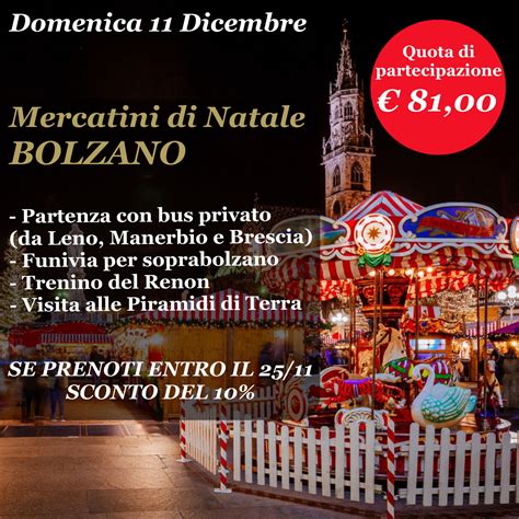 Mercatini Di Natale Bolzano Radici Viaggi