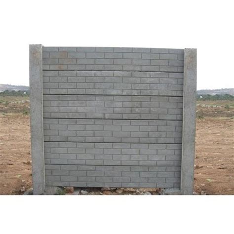 Rcc Precast Compound Wall Thickness 2 5 Inch At Rs 75square Feet In