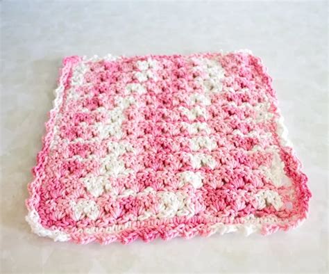 Primrose Crochet Dishcloth Pattern Crochet Stitch A More Crafty Life