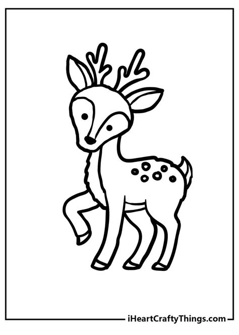 Forest Animals Coloring Pages (100% Free Printables)