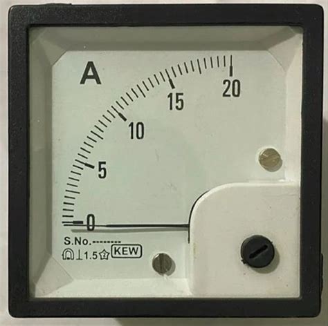 Analog Dc Ammeter At Rs Piece Dc Ammeters In Bengaluru Id