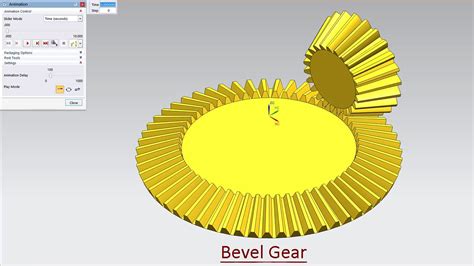 Bevel Gear Motion Simulation Video Tutorial Siemens NX YouTube