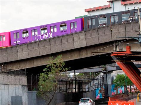 Reforzaron otra vez la estructura elevada del Metro Pantitlán