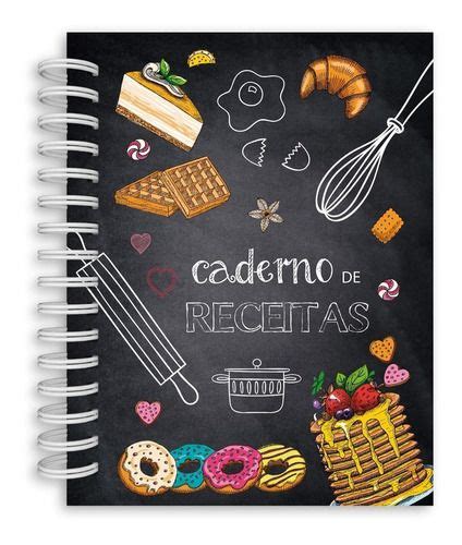 Caderno De Receitas Capa Dura Divis Rias Doce E Salgado R