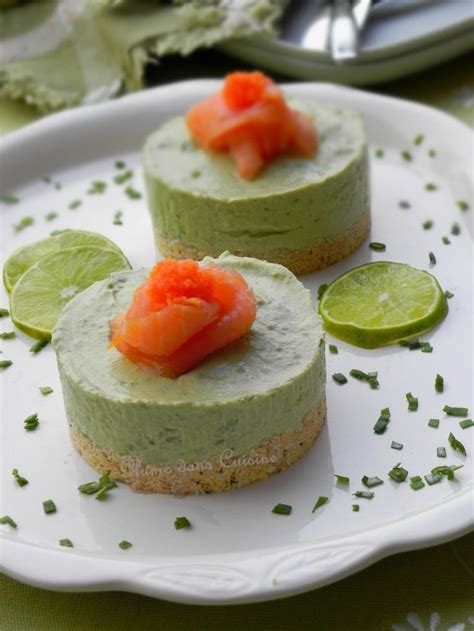 Cheesecakes à l avocat et au saumon Blog cuisine avec mes recettes