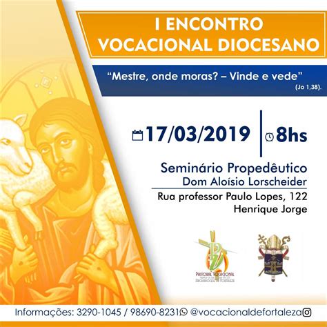 Blog Da Sagrada Fam Lia Encontros Vocacionais Na Arquidiocese De Fortaleza