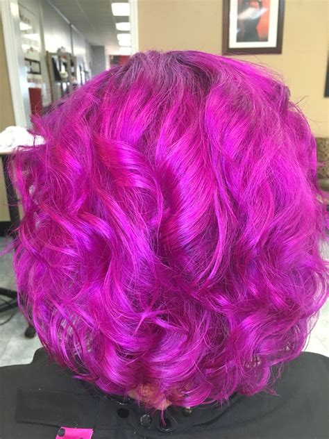 Wild Orchid And Magenta Hair Pravana By Victoria Sylvis Magenta Hair Colors Fuschia Hair Blone