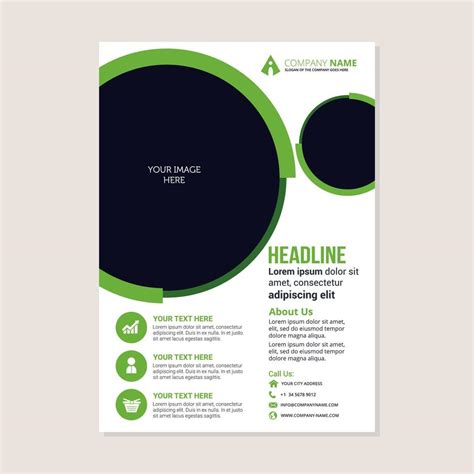 Corporate Business Annual Report Brochure Flyer Design 6114680 Vector