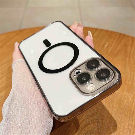 Hoce Transparent Magnetic Phone Cases For Iphone Pro Max