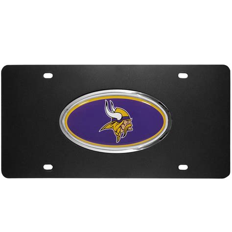 Minnesota Vikings Acrylic License Plate Fanhood Gear