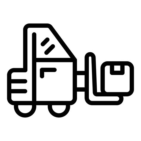 Order Forklift Icon Outline Style 15892912 Vector Art At Vecteezy