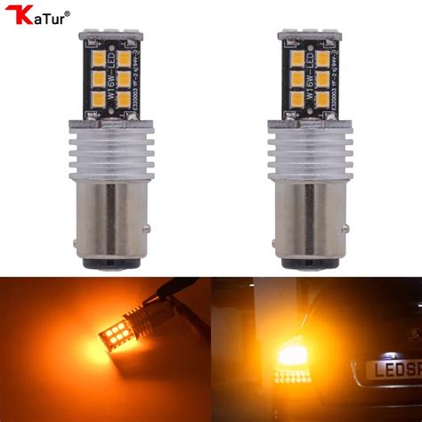 Katur Pcs Bay D Led Bulbs P W S Led Turn Signal Light Brake