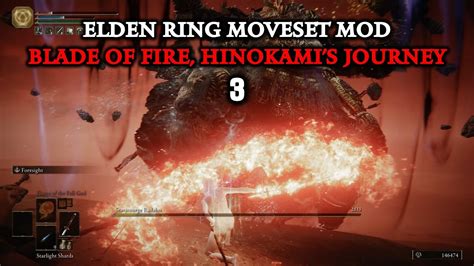 Elden Ring Moveset Mod Katana Of Fire Hinokami Boss Fights Dex