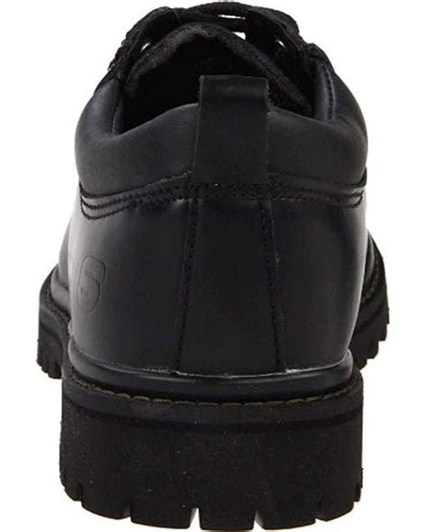 Lyst Skechers Alley Cat Utility Shoe In Black For Men Save 21