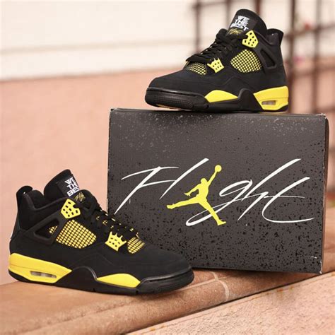 Dj Khaled X Air Jordan 4 Thunder Pe Nice Kicks