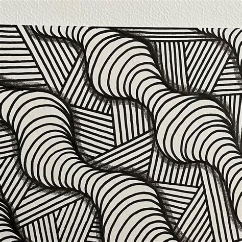 Perla Schippers On Instagram Easy Zendoodle Wavy Things And Lines