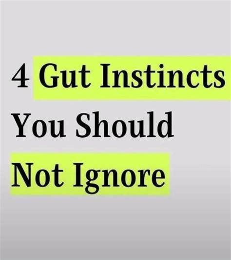 Jonah Ceo Of Freedom On Twitter 4 Gut Instincts You Should Not Ignore {thread}