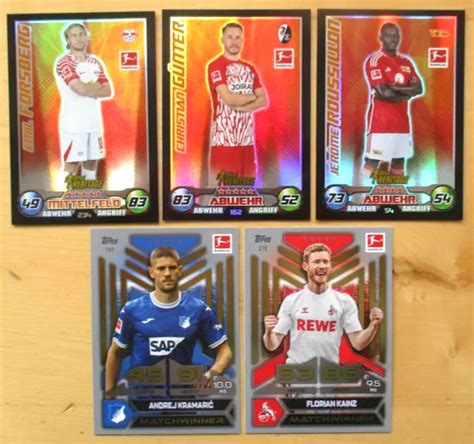 Topps Match Attax Bundesliga Sonderkarten Heritage