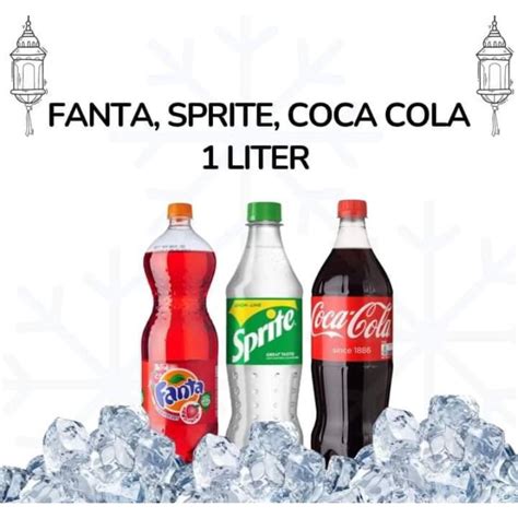 Jual Fanta Sprite Coca Cola 1 Liter Shopee Indonesia