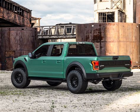 Green F 150 Svt Raptor