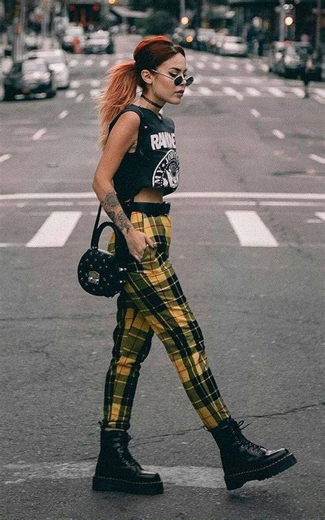 Style Grunge Id Es Look Et Tenues Quand On Est Une Femme Les Lionnes