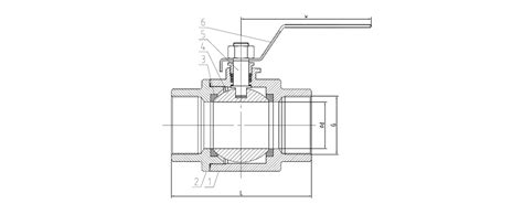 1 Pc Ball Valve