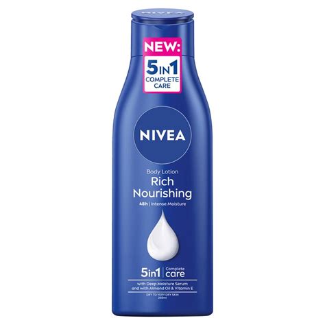 Buy Nivea Rich Nourishing Body Lotion Moisturiser 48h 250ml Online At