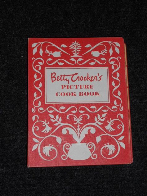 Vintage Betty Crocker Picture Cookbook First Edition Second