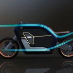 Futuristic R1 e-Tron Concept Motorcycle Proposal for Audi - Tuvie Design