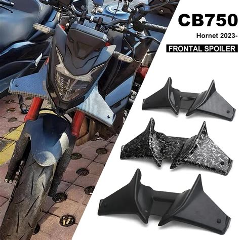 Carbon Fiber Forged Pattern Black For Honda Cb Hornet