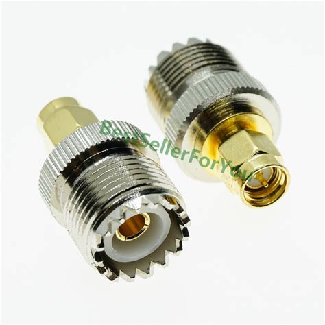 Uhf So So Female To Sma Male Plug Connector Grandado