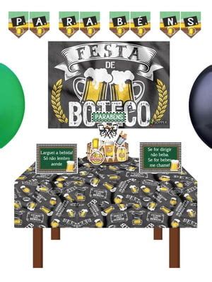 Kit Festa Boteco Bexiga Lisa Toalha E Painel Compre Produtos