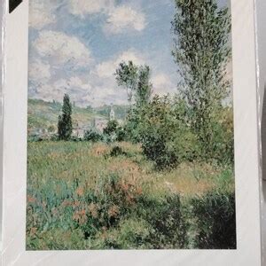 Claude Monet Path In The Ile Saint Martin Vetheuil 11 X 14 Inch