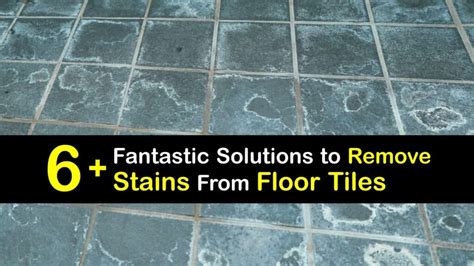 Cleaning Tile Stains Startling Ideas To Get Stains Off Tile Flooring