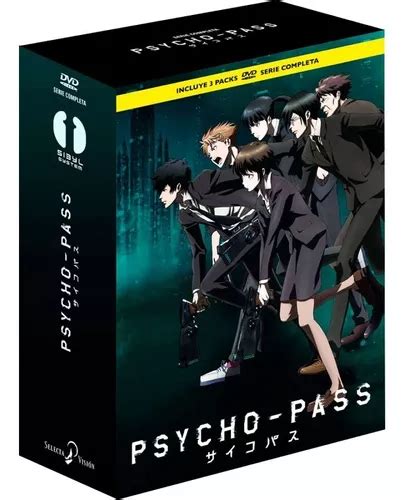 Psycho Pass Serie Completa Box Dvd Cuotas Sin Interés