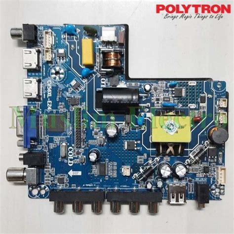 Jual Mainboard Tv Led Tv Polytron Pld D Di Seller Muslim Electro