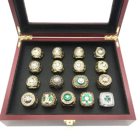 Boston Celtics Championship 17 Rings Set - Byt Shops