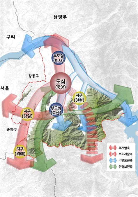 2040년 하남시 인구 42만4천명 목표경기도 도시기본계획 승인