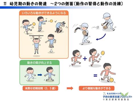 教材iii 運動能力の発達と「遊び」の大切さ ～運動遊びを通して育つもの～ 生涯学習関連情報 東京都生涯学習情報