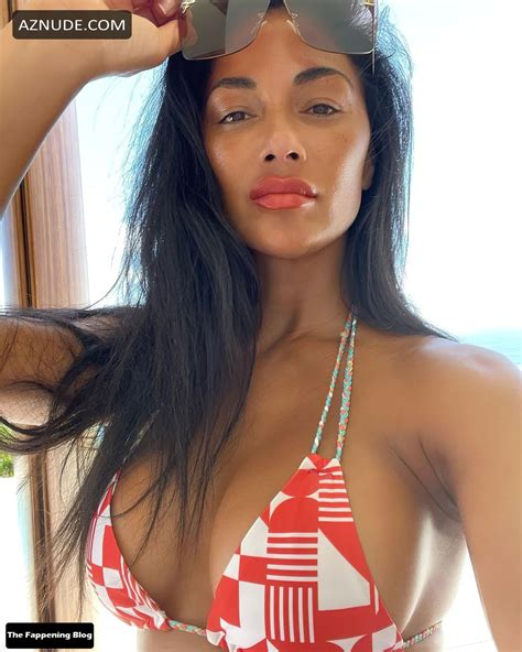 Nicole Scherzinger Sexy Poses Showing Off Her Hot Tits In A Bikini On Social Media AZNude