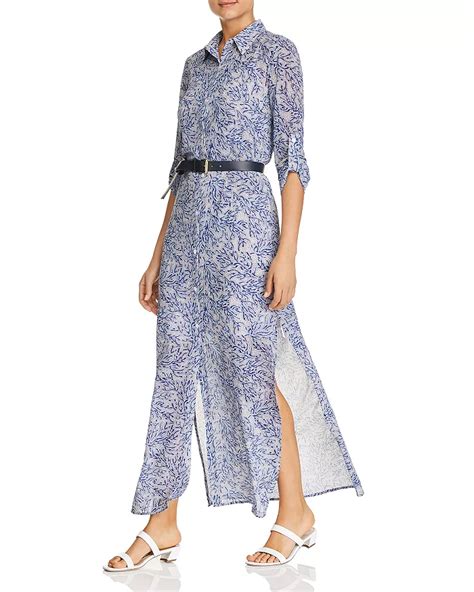 Michael Michael Kors Coral Mosaic Print Maxi Dress Maxi Dress Sale