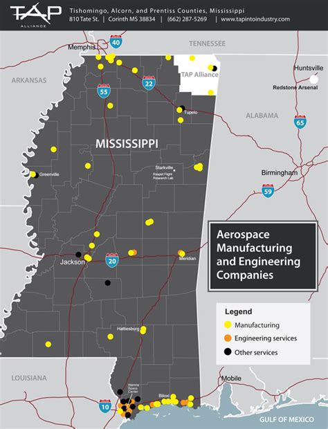 Aerospace Companies in Mississippi - TAP Alliance