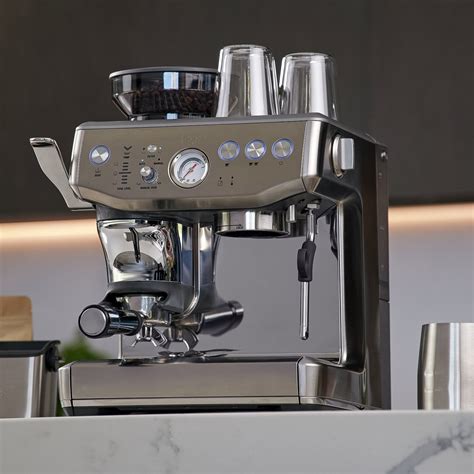 SES876BSS The Barista Express Impress Espressomaskine Fra Sage