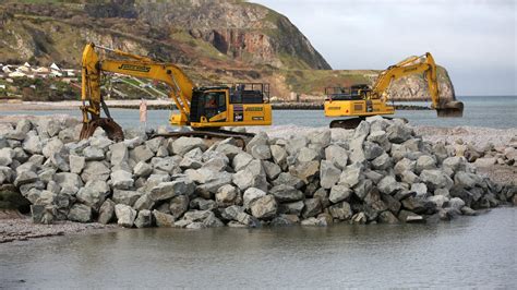 Jones Bros Begins Work On Multi Million Pound Coastal Defence Project